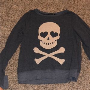 Wild Fox Skull Sweater
